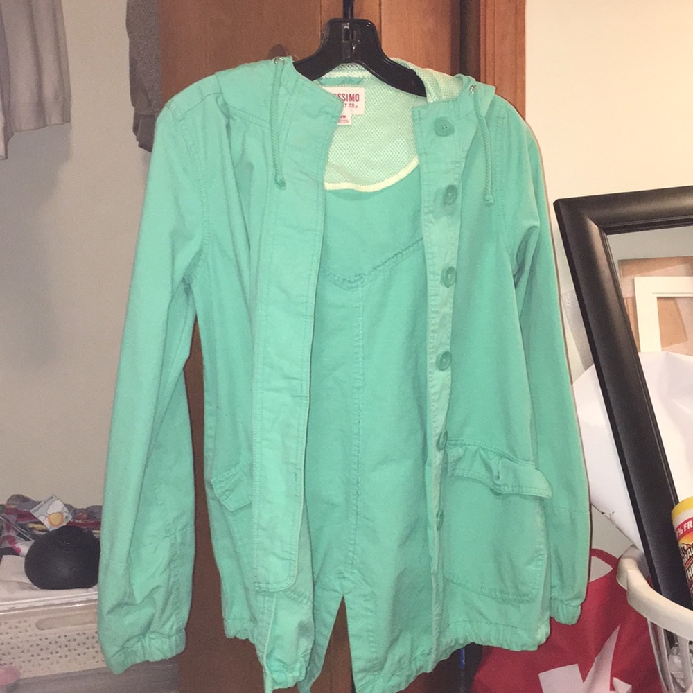 Tiffany Blue Jacket